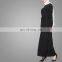 Women Daily Black Long Dress Ethnic Abaya Muslim Clothing Islamic Clothing