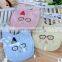 2017 Baby Bib Newborn Waterproof Bib Cartoon cat images Children infant saliva towels lovely girl boy towel Baberos Bebes