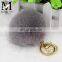 2016 New Cute Genuine Soft Fur Rabbit Pompom Keychain / Handbag Rabbit Fur Key Chain