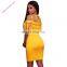 Summer New Party Wear Fringes women sexy bodycon dress