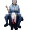 Funny Piggyback Shoulder Ride Pick Me Up President Trump Costume