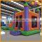 Water park jumping bouncer and slide inflatable combo with pool