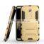 Detachable 2 in 1 with Stand Hybrid Hard PC + Black TPU Back Cover Case for ZTE Axon 7