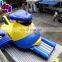 Small airplane bouncy inflatables toys tunnel rental for kids