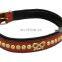 Customized High quality Leather large dog collar