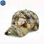 Promotional customized men camouflage military cap