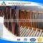 Corten steel decorative t bar fence posts for gardens and parks