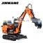 Hot selling China mini digger excavator mini 0.8t smallest excavator for farm