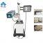Floor type CO2 laser marking machine for plastic, notebook, papaser