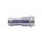 Ferrule connection water joint straight DN15/20/25/32/40/50 press union reducing stainless steel 304 sanitary pipe fittings