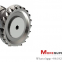 PCD welding integrated face milling cutter