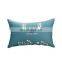 Decorative  Simple Style Super Soft Printed Cotton Linen Pillows Car Sofa  Cushion Throw Pillow Cover