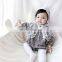 2020 Autumn New Baby Girl Long-sleeved Cute Floral Romper Lace Collar