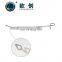 Laparoscopic instrument 12 inch carbide O needle holder tip