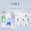 Factory manufacturer 7 In 1 hydro small bubble oxygen jet peeling facial beauty machine
