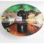 99.99% antibacterial tempered circle glass cutting board