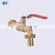 BT2008 1"  threaded with nipple water brass lockable bibcock tap