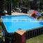 Hot Sale Large Inflatable Metal Frame Swimming Pool PVC, Commercial Large Inflatable Stents Metal Swimming Pool for Backyard