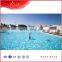 One-Tube Open Spiral Fiberglass Water Play Park Slide For Adults