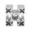 custom made t slot ail aluminum profile extrusion cutting wholesale alu 4545W