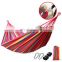 200*80cm Outdoor Colorful Striped Camping Hammock For Garden Sports Home Travel Camping Swing Thick Canvas Hanging hammock