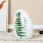 Tree Leaf Modern Simple Abstract 3D Style Ceramic Decoration For Home Office Wedding Gift