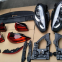 For 2011 2012 2013 2014 Cayenne converted 2015-17 Cayenne full set front bumper rear bumper headlights taillights facelift