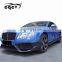 Body Kit Suitable for Bentley Continental GT in v Style Carbon Fiber Front Bumper Rear Bumper Side Skirts and Wing Spoiler
