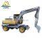 New Design Chinese Cheap Mini Wheel Excavator