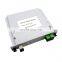 1x2 SC UPC LGX Box PLC Optical Splitter Single Mode Fasersplitter LGX Module PLC Splitter plc splitter 1x2 sc upc