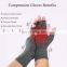 Fingerless Copper Compression Hand Gloves Arthritis Heal Protection Gloves Joints Pain Reducing Gloves