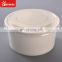 1300ml take away paper disposable salad bowl with plastic lid