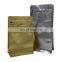 100% Food Grade Certificate Custom Printed Biodegradable Matte Black Tea zipper food Bags Pack Coffee With Valve