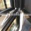 big picture latest design black profile double glazed mirror glass casement opening thermal break aluminum mosquito net windows