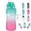 high quality bpa free gym plastic sublimation leak proof eco friendly recycling fitness bottle with customized logo