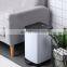 High quality household 10L stainless steel pedal garbage can modern style trash can for home and kitchen use