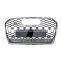 Grill for Audi A6 C7 A6L Car accessories front bumper grille no logo style mesh facelift RS6 grill 2016-2018