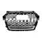 ABS facelift mesh grille for Audi TT front bumper TTRS auto grille radiator honeycomb grills 2008-2014