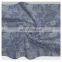 Super Comfortable Blue Leaf Polyester Printed Fabric with Stretch for Blouses