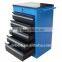 Factory supply steel 5-drawer tool chest wheels