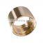 Metal Sleeve Bearing Custom Metric Bronze Bushing with Oil Grooves