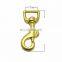 Solid Brass Swivel Trigger Bag Snap Hook Safety Snap Hook