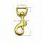 Solid Brass Swivel Trigger Bag Snap Hook Safety Snap Hook