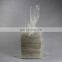 Custom size plain transparent pp woven bag packing rice, fertilizer , animal food ,wheat flour ,sugar