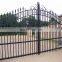 Steel Gates Wrought Iron Gate with Hot Galvanized for Villa Entrance Garden