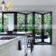 Australia AS2047 Standard Aluminium Folding Door Aluminium Double Tempered Glass Folding Exterior Doors