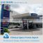 Spacious and less cost of stainless steel structure gas station canopy