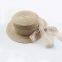 Sun-Proof Wholesale Paper Straw Designed Summer Fashion Wide-Brim Adults Beach Hat