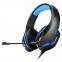 J10 Gaming Headset Over Ear Headphones with Mic LED Light for Xbox One PS4 PC Wired Earphone HiFi Headphones
