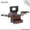 Hot Selling Professional Cosmetic Rolling PVC Trolley Case 360 Degree Makeup Case With Wheels